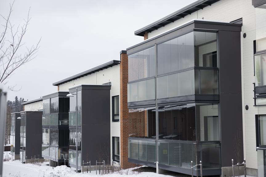 hämeenlinna kerrostalo talvi